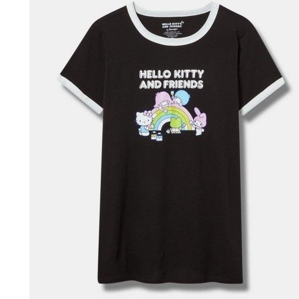 NWT Torrid Hello Kitty Ringer Tee 3X - Picture 2 of 9